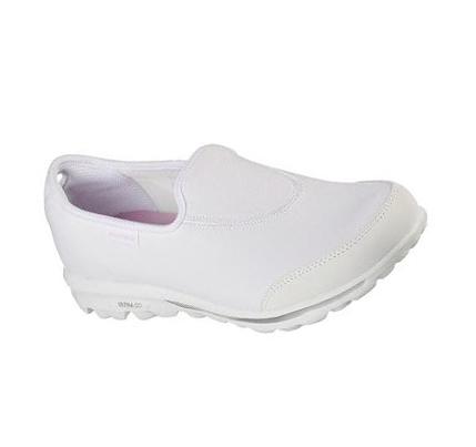 Dámské Trekové Boty Skechers GO WALK Classic - Ideal Sunset Bílé Levandule | CZ_4888A