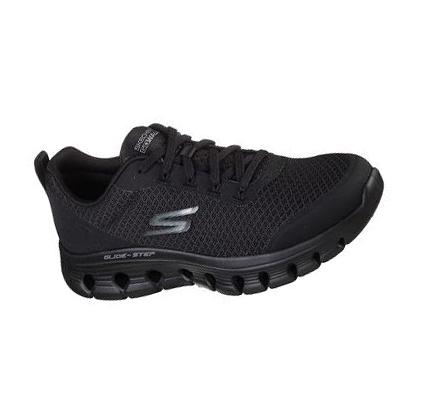 Dámské Trekové Boty Skechers GO WALK Glide-Step Flex - Summer Charm Černé | CZ_6073B