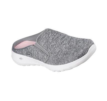 Dámské Trekové Boty Skechers GO WALK Joy - Simple Voyage Šedé | CZ_5074W