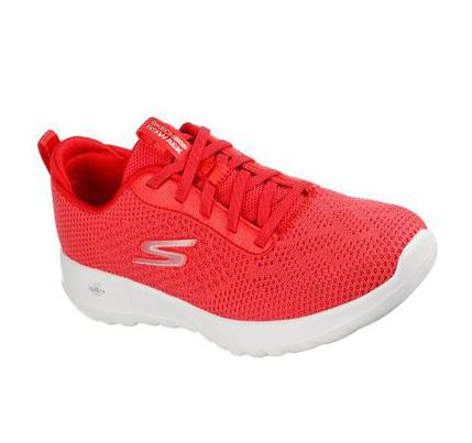 Dámské Trekové Boty Skechers GO WALK Joy - Wonderful Spring Červené | CZ_5163B
