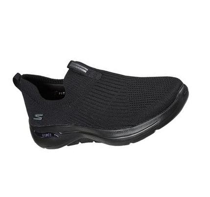 Dámské Trekové Boty Skechers GOwalk Arch Fit - Iconic Černé | CZ_5174A