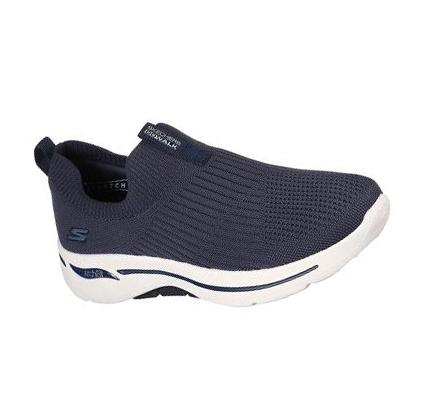 Dámské Trekové Boty Skechers GOwalk Arch Fit - Iconic Tmavě Blankyt | CZ_5224A