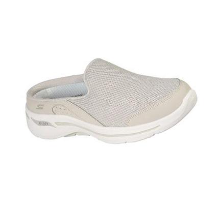 Dámské Trekové Boty Skechers GOwalk Arch Fit - Seven Seas Šedé Hnědé | CZ_55130