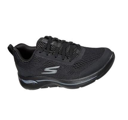 Dámské Trekové Boty Skechers GOwalk Arch Fit - Motion Breeze Černé | CZ_6723B