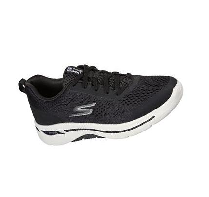 Dámské Trekové Boty Skechers GOwalk Arch Fit - Motion Breeze Černé Bílé | CZ_6748L