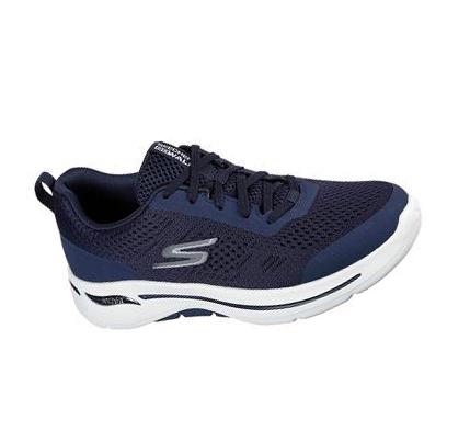 Dámské Trekové Boty Skechers GOwalk Arch Fit - Motion Breeze Tmavě Blankyt | CZ_7459D