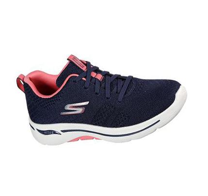 Dámské Trekové Boty Skechers GOwalk Arch Fit - Unify Tmavě Blankyt Koralove | CZ_7494L