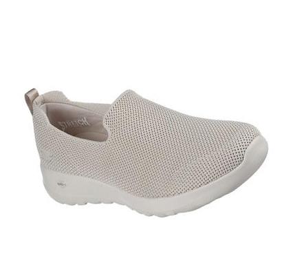 Dámské Trekové Boty Skechers GOwalk Joy - Sensational Day Šedé Hnědé | CZ_5349E