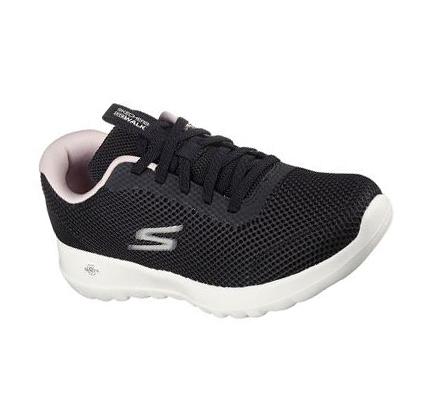 Dámské Trekové Boty Skechers GOwalk Joy - Light Motion Černé Růžové | CZ_5563Q