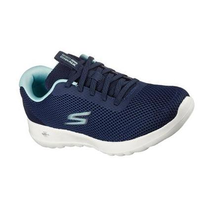 Dámské Trekové Boty Skechers GOwalk Joy - Light Motion Tmavě Blankyt | CZ_5613D