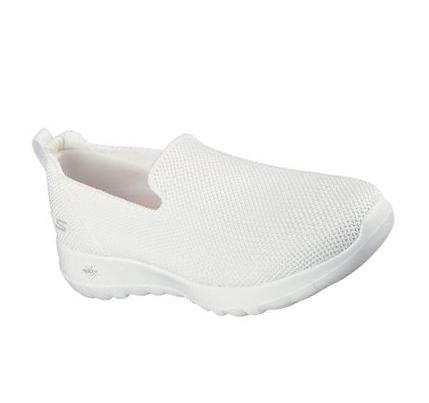 Dámské Trekové Boty Skechers GOwalk Joy - Sensational Day Bílé | CZ_5713E