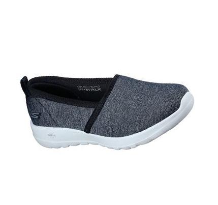 Dámské Trekové Boty Skechers GOwalk Joy - Soft Take Černé Bílé | CZ_57385
