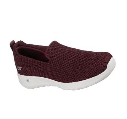 Dámské Trekové Boty Skechers GOwalk Joy - Sensational Day Vínové | CZ_62994