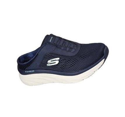 Dámské Trekové Boty Skechers Relaxed Fit: D'Lux Walker - Calm Aura Tmavě Blankyt | CZ_3273D