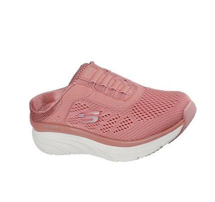 Dámské Trekové Boty Skechers Relaxed Fit: D'Lux Walker - Calm Aura Růžové | CZ_3298B
