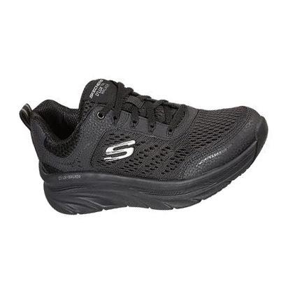 Dámské Trekové Boty Skechers Relaxed Fit: D'Lux Walker - Infinite Motion Černé | CZ_6884R
