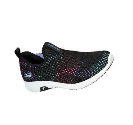 Dámské Trekové Boty Skechers Ultra Flex Prime - Wondrous Gain Černé Viacfarebný | CZ_I278W