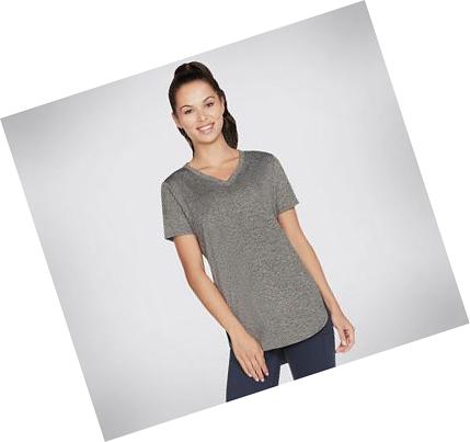 Dámské Tričko Skechers Apparel Diamond Blissful Tunic Černé | CZ_4469D