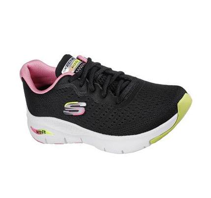 Dámské Tréninkové Boty Skechers Arch Fit - Infinity Cool Černé Viacfarebný | CZ_43730