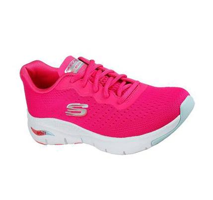 Dámské Tréninkové Boty Skechers Arch Fit - Infinity Cool Růžové Viacfarebný | CZ_4423P