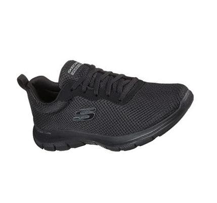 Dámské Tréninkové Boty Skechers Flex Appeal 4.0 - Brilliant View Černé | CZ_67478