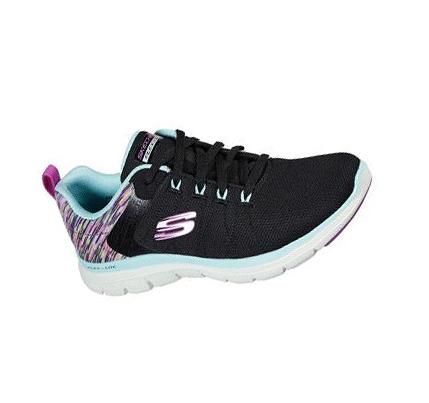 Dámské Tréninkové Boty Skechers Flex Appeal 4.0 - Dream Easy Černé Viacfarebný | CZ_79940