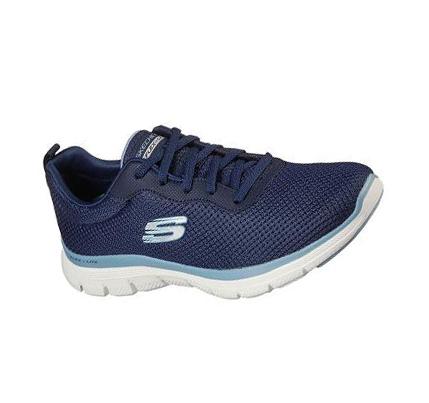 Dámské Tréninkové Boty Skechers Flex Appeal 4.0 - Brilliant View Tmavě Blankyt Blankyt | CZ_80090