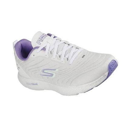 Dámské Tréninkové Boty Skechers GO RUN 8 - Bionic Bílé Levandule | CZ_7147D