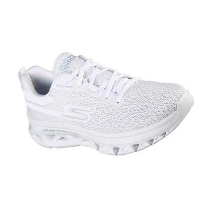 Dámské Tréninkové Boty Skechers GO RUN Glide-Step Flex Bílé | CZ_A3734