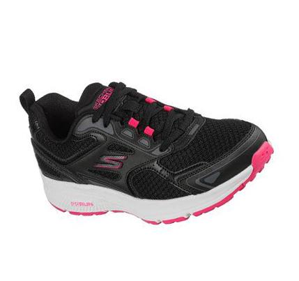 Dámské Tréninkové Boty Skechers GOrun Consistent Černé Růžové | CZ_8022L