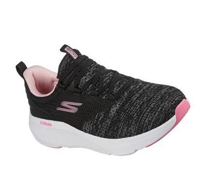 Dámské Tréninkové Boty Skechers GOrun Elevate - Pleasant Days Černé Růžové | CZ_80478