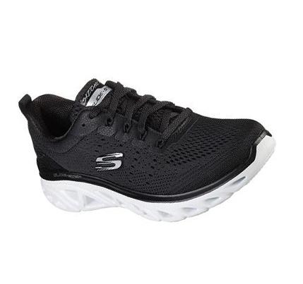 Dámské Tréninkové Boty Skechers Glide-Step Sportovní - New Facets Černé Bílé | CZ_A173B