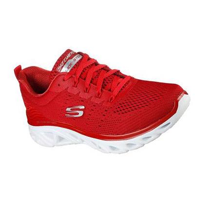 Dámské Tréninkové Boty Skechers Glide-Step Sportovní - New Facets Červené | CZ_A2238