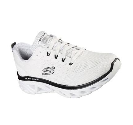 Dámské Tréninkové Boty Skechers Glide-Step Sportovní - New Facets Bílé Černé | CZ_A2480