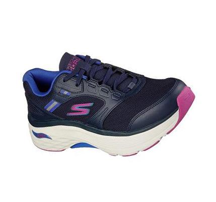 Dámské Tréninkové Boty Skechers Max Cushioning Arch Fit - Fast Dash Tmavě Blankyt Fialové | CZ_6948L