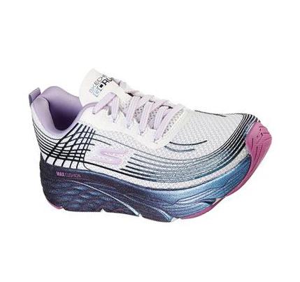 Dámské Tréninkové Boty Skechers Max Cushioning Elite - Wild Stride Bílé | CZ_7323D