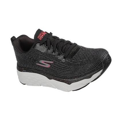 Dámské Tréninkové Boty Skechers Max Cushioning Elite - Your Planet Černé Růžové | CZ_7348C