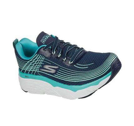 Dámské Tréninkové Boty Skechers Max Cushioning Elite Tmavě Blankyt Tyrkysové | CZ_76190