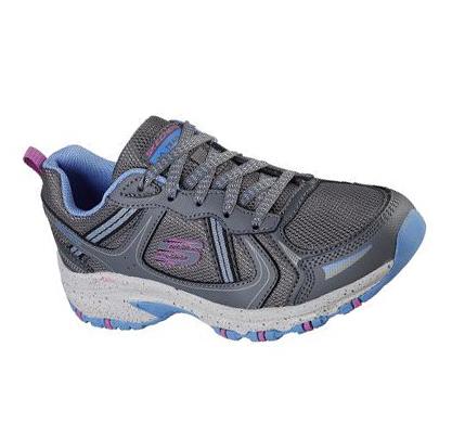 Dámské Turistické Boty Skechers Hillcrest - Vast Adventure Šedé | CZ_6701E