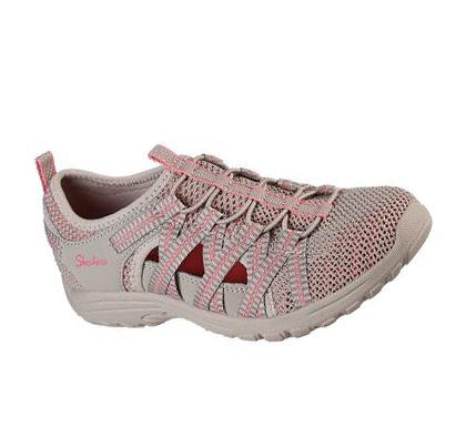 Dámské Turistické Boty Skechers Relaxed Fit: Reggae Fest 2.0 - Happy Getaway Hnědé | CZ_6676R