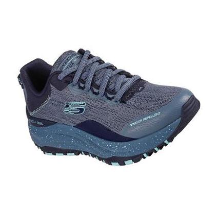 Dámské Turistické Boty Skechers Relaxed Fit: D'Lux Tmavě Blankyt | CZ_6776C