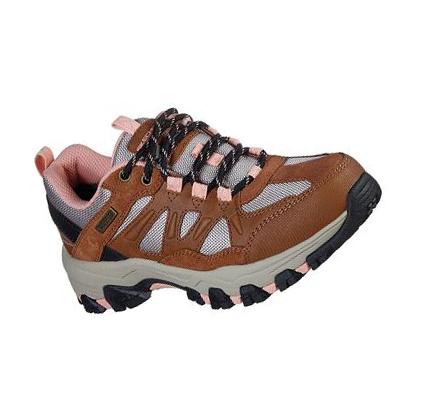 Dámské Turistické Boty Skechers Relaxed Fit: Selmen - West Highland Hnědé | CZ_6792L