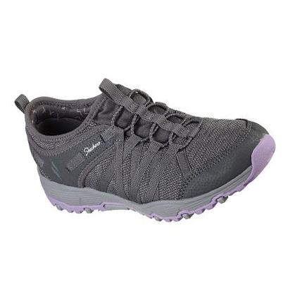 Dámské Turistické Boty Skechers Seager Hiker - Topanga Šedé | CZ_6655Q