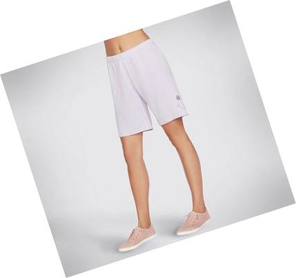 Dámské Šortky Skechers BOBS Happy Paws Furmuda Levandule | CZ_59094