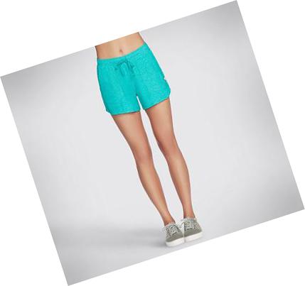 Dámské Šortky Skechers BOBS Paw Cozy Tyrkysové | CZ_51098