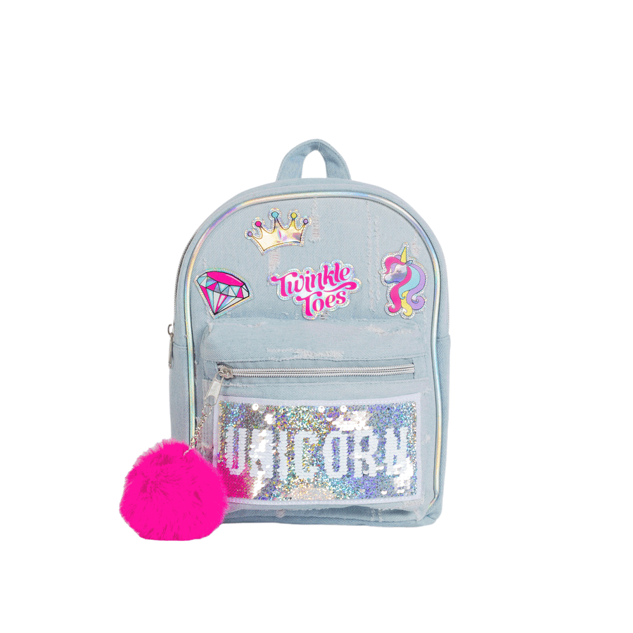Dívčí Batohy Skechers Twinkle Toes: Flip Sequins Mini Blankyt Viacfarebný | CZ_A3450