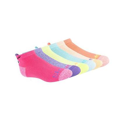 Dívčí Ponožky Skechers 3D Ears Critter - 6 Pack Viacfarebný | CZ_A6705