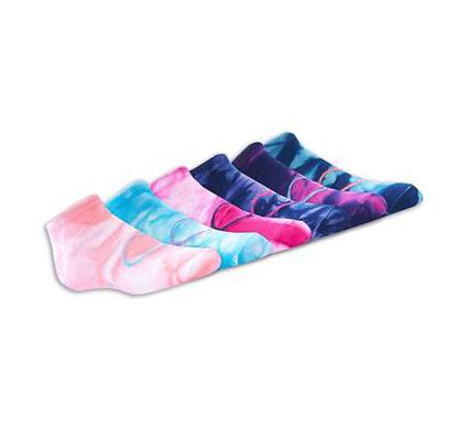 Dívčí Ponožky Skechers 6 Pack Low Cut Tie-Dye Viacfarebný | CZ_A470A