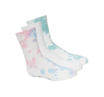 Dívčí Ponožky Skechers Tie-Dye Crew - 3 Pack Viacfarebný | CZ_A8200