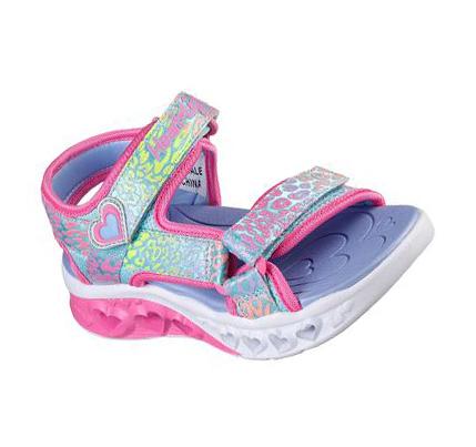 Dívčí Sandály Skechers Flutter Heart Tyrkysové Viacfarebný | CZ_5070A